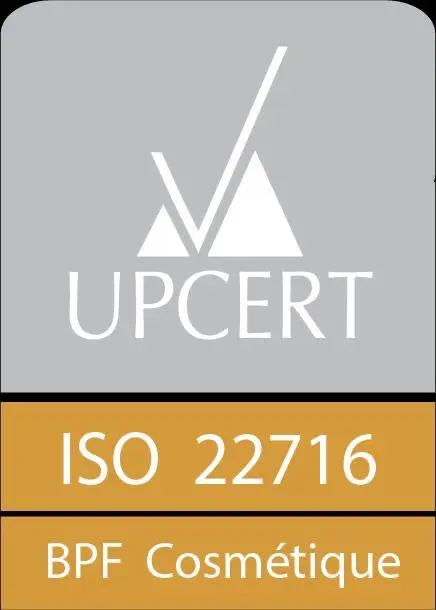 ملصق UPCERT لممارسات التصنيع الجيدة لمستحضرات التجميل